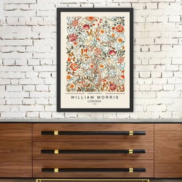 Wallity Cuadro Decorativo Enmarcado Multicolor 35 x 45 cm